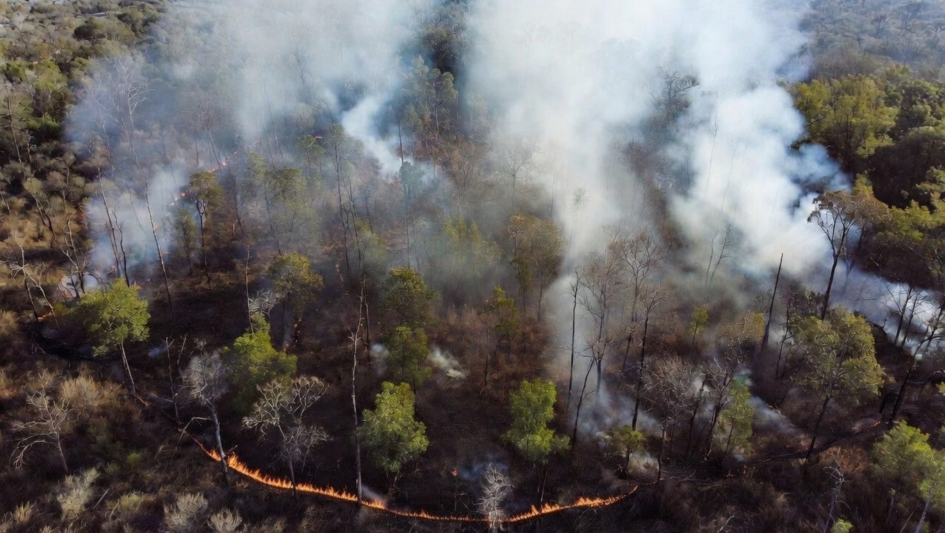 Prescribed fire insurance coverage by Conservation United for safe controlled burns on conservation property